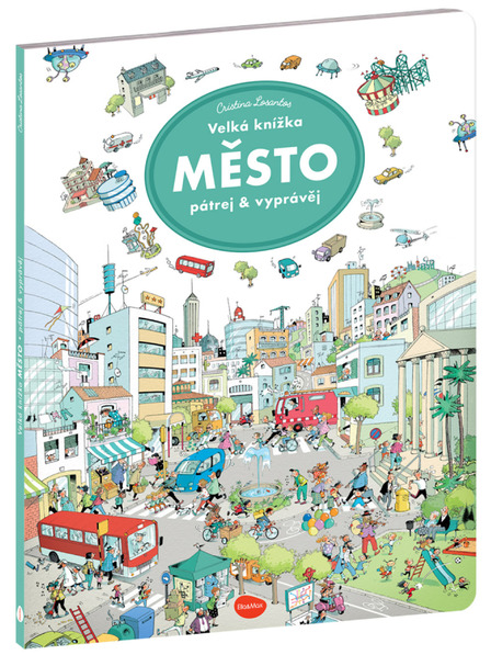 ELLA & MAX Velká knížka MĚSTO – Pátrej & vyprávěj