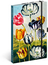 NOTIQUE NOTIQUE Notes Tulipány Kateřiny Winterové, linkovaný, 13 x 21 cm