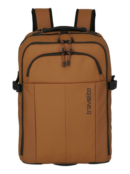 Travelite Batoh Travelite Briize Backpack L Trolley Curry
