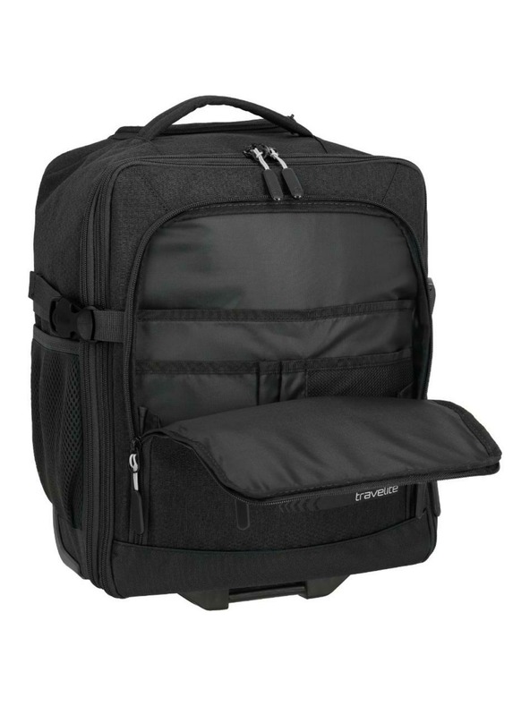 Travelite Batoh Travelite Kick Off Trolley Backpack Black