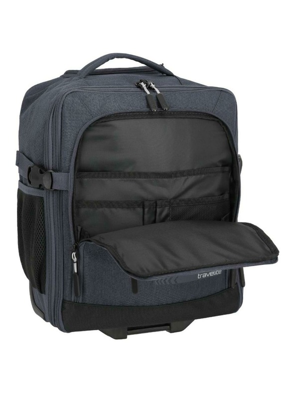 Travelite Batoh Travelite Kick Off Trolley Backpack D'Anthracite