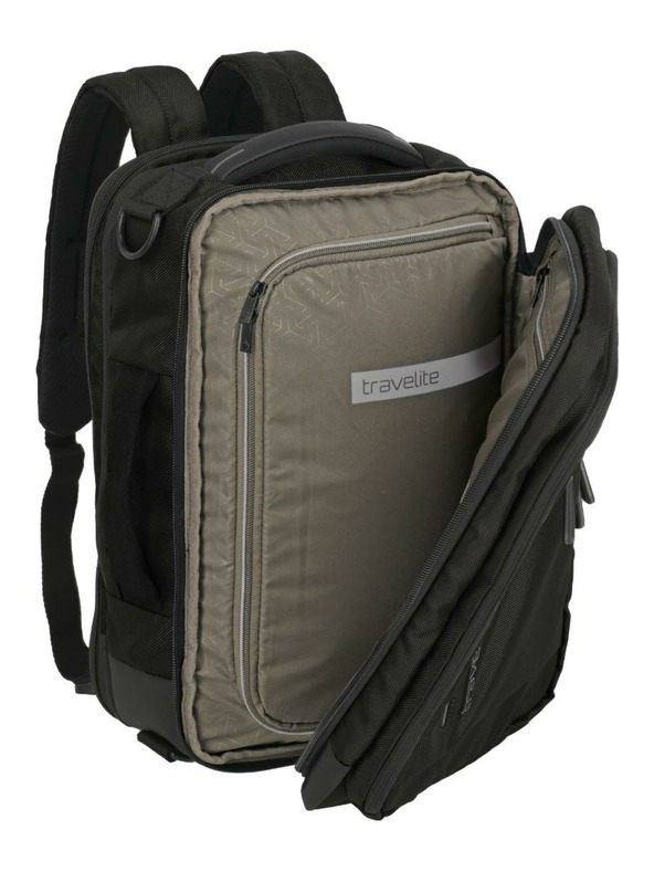 Travelite Batoh Travelite Crosslite 5.0 Board bag/Backpack S Black