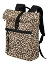 Travelite Batoh Travelite Basics Rollup Backpack Leopard