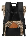 Travelite Batoh Travelite Basics Rollup Backpack Leopard