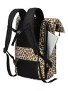 Travelite Batoh Travelite Basics Rollup Backpack Leopard