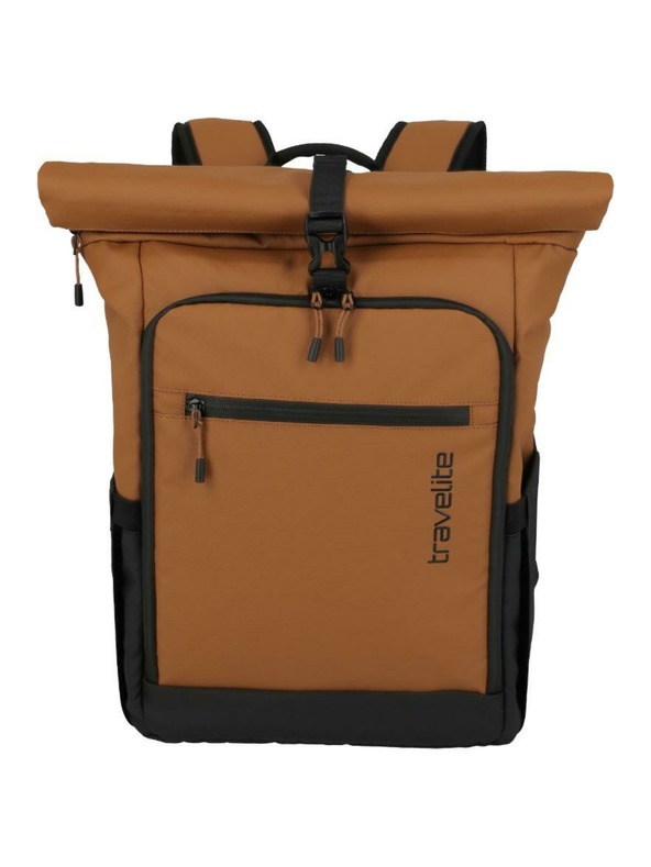 Travelite Batoh Travelite Briize Backpack M Roll-Up Curry