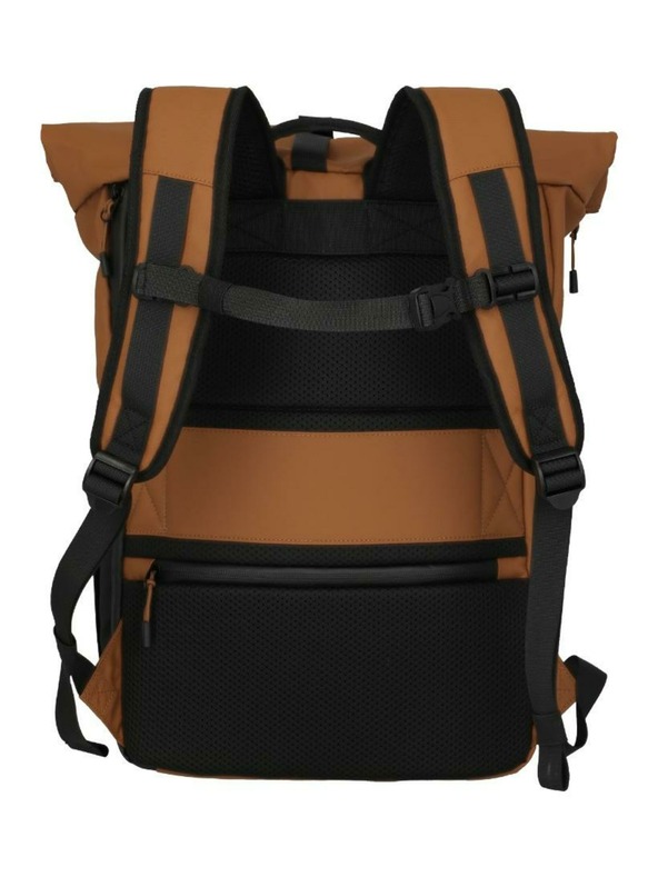 Travelite Batoh Travelite Briize Backpack M Roll-Up Curry
