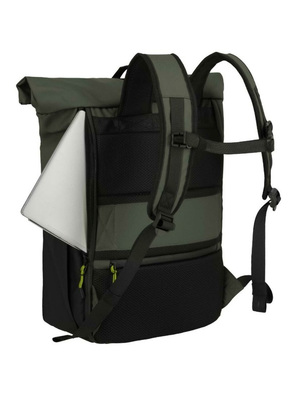 Travelite Batoh Travelite Briize Backpack M Roll-Up Khaki