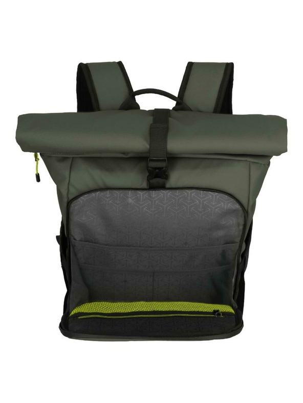 Travelite Batoh Travelite Briize Backpack M Roll-Up Khaki