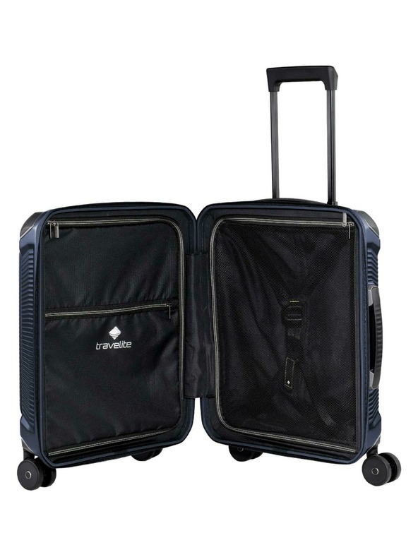 Travelite Cestovní kufr Travelite Millennium S Front pocket Navy