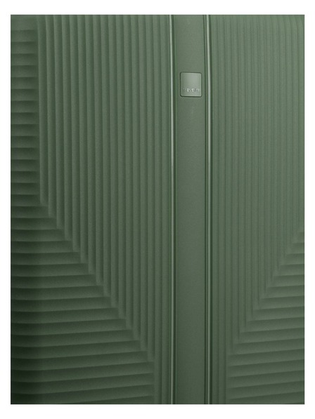 Travelite Cestovní kufr Travelite Air Stripe S Green