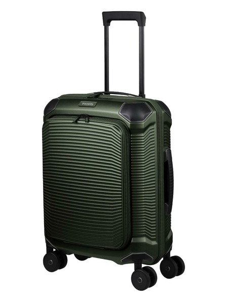Travelite Cestovní kufr Travelite Millennium S Front pocket Pine Green