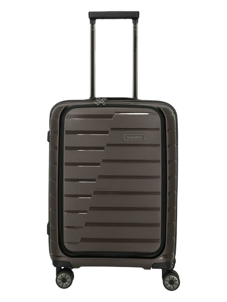 Travelite Cestovní kufr Travelite Air Base 4w S Front pocket Coffee