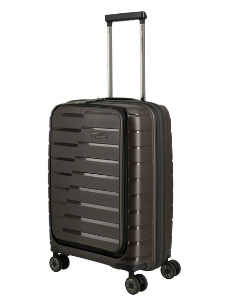Travelite Cestovní kufr Travelite Air Base 4w S Front pocket Coffee