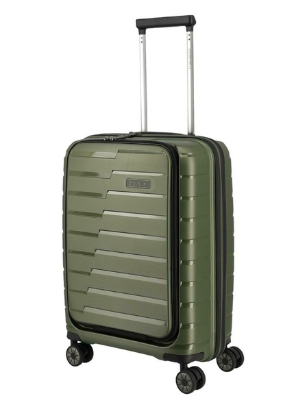Travelite Cestovní kufr Travelite Air Base 4w S Front pocket Olive
