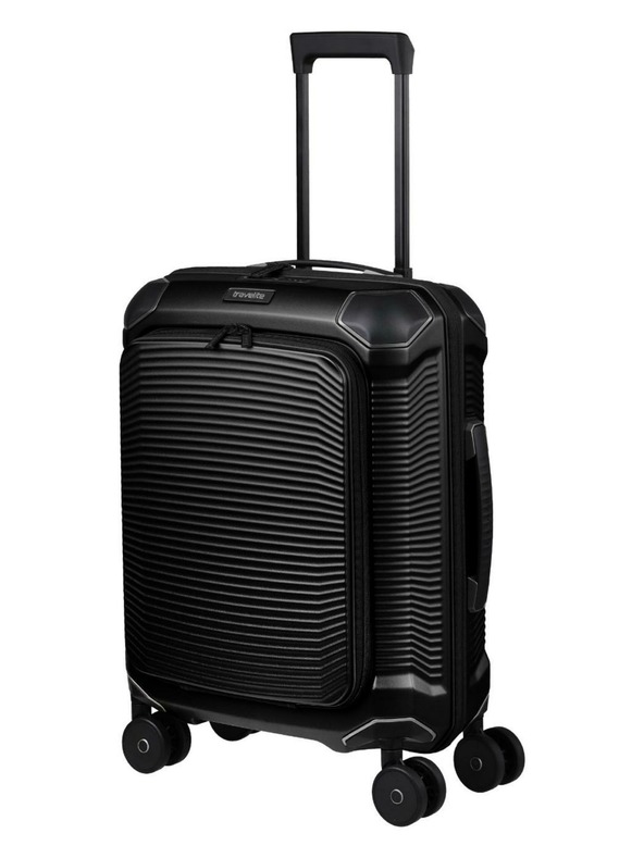 Travelite Cestovní kufr Travelite Millennium S Front pocket Black
