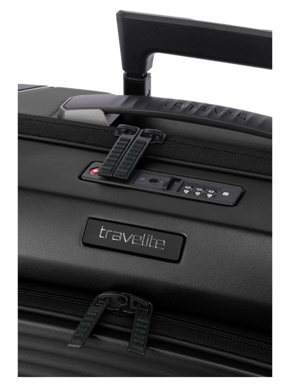 Travelite Cestovní kufr Travelite Millennium S Front pocket Black