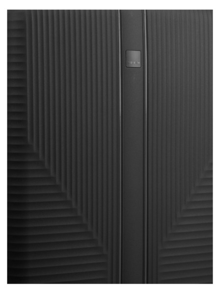 Travelite Sada cestovních kufrů Travelite Air Stripe S,M,L Black