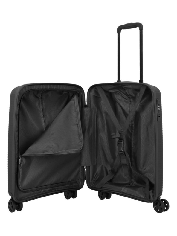 Travelite Sada cestovních kufrů Travelite Air Stripe S,M,L Black