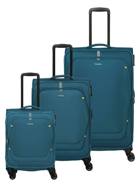 Travelite Sada cestovních kufrů Travelite Umbria S,M,L Petrol