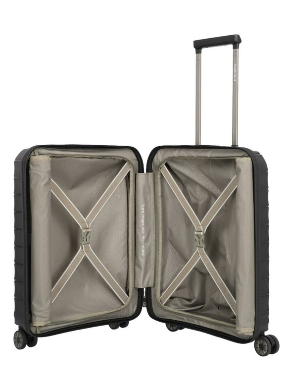 Travelite Sada cestovních kufrů Travelite Mooby S,M,L Front pocket Black