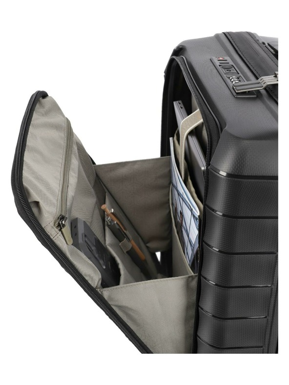 Travelite Sada cestovních kufrů Travelite Mooby S,M,L Front pocket Black