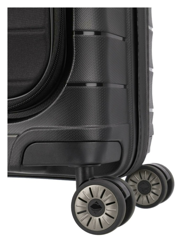 Travelite Sada cestovních kufrů Travelite Mooby S,M,L Front pocket Black