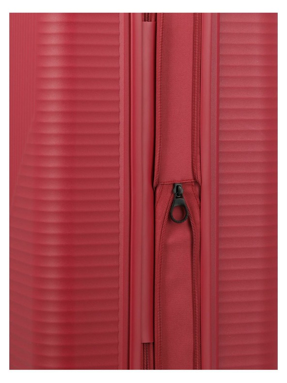 Travelite Cestovní kufr Travelite Air Stripe M Red