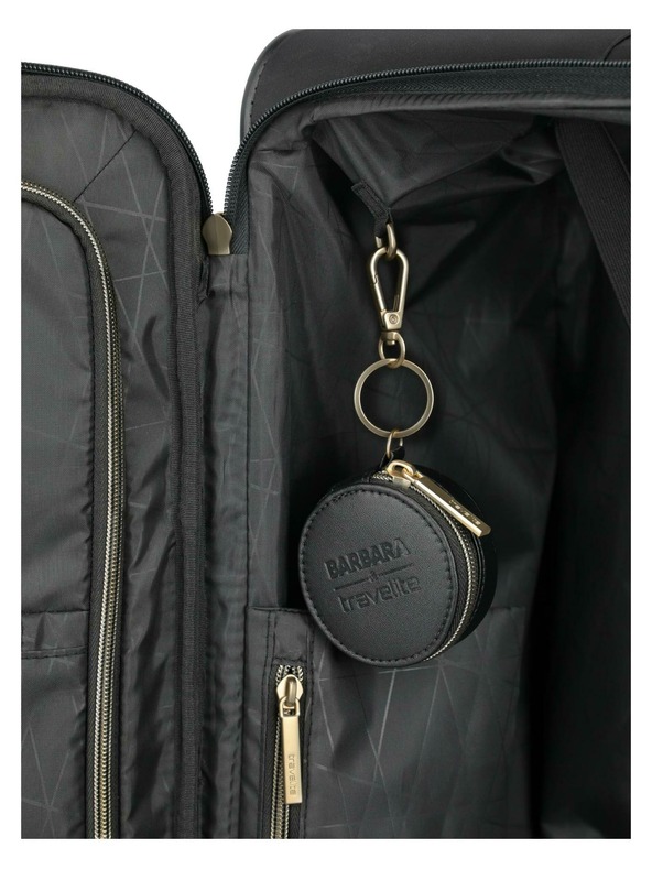 Travelite Cestovní kufr Travelite BARBARA Stepp M Black
