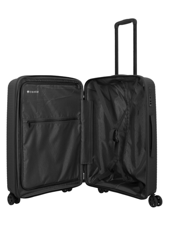 Travelite Cestovní kufr Travelite Air Stripe M Black