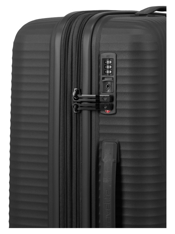 Travelite Cestovní kufr Travelite Air Stripe M Black