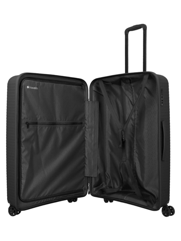 Travelite Cestovní kufr Travelite Air Stripe L Black
