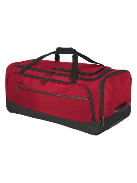 Travelite Cestovní taška Travelite Crosslite 5.0 Wheeled Duffle L Red