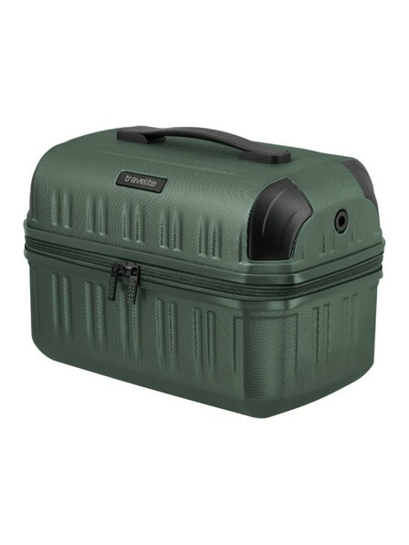 Travelite Kosmetický kufřík Travelite Dynamiic Beautycase Green