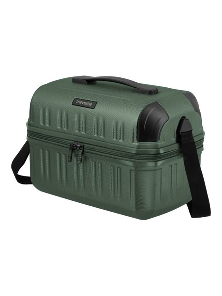 Travelite Kosmetický kufřík Travelite Dynamiic Beautycase Green