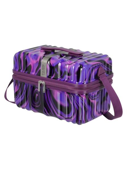 Travelite Kosmetický kufřík Travelite Lascana Edition Beautycase Purple Swirl