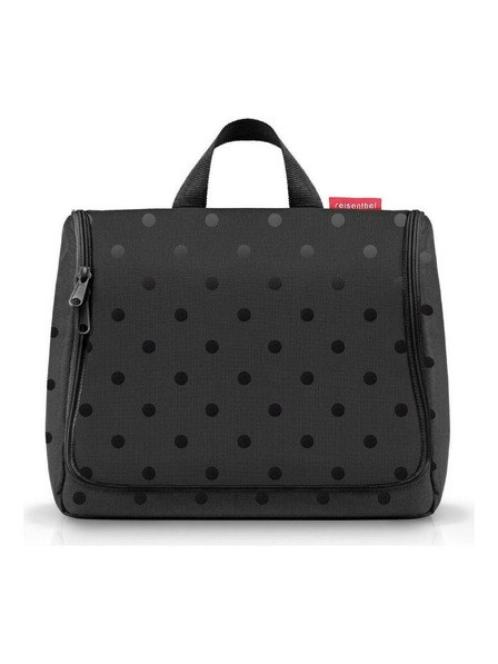 Reisenthel Kosmetická taška Reisenthel Toiletbag XL Glossy dots black