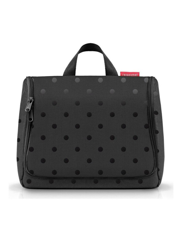 Reisenthel Kosmetická taška Reisenthel Toiletbag XL Glossy dots black