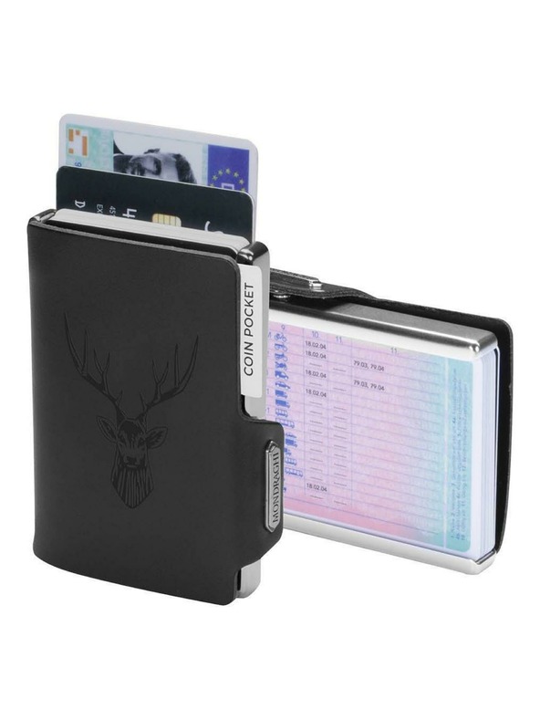 Mondraghi Peněženka Mondraghi Silhouette Classic Deer Black