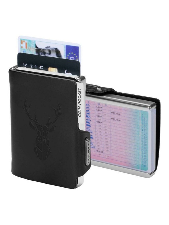 Mondraghi Peněženka Mondraghi Silhouette Modern Deer Black