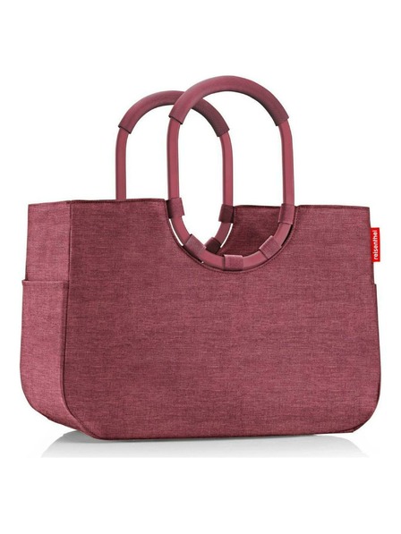 Reisenthel Kabelka Reisenthel Loopshopper L Twist maroon