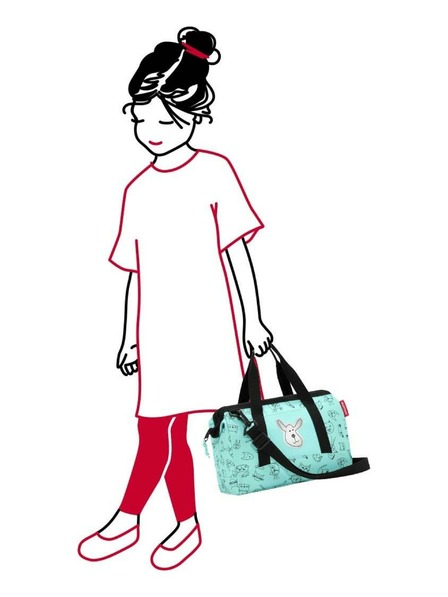 Reisenthel Brašna Reisenthel Allrounder XS Kids Cats and dogs mint