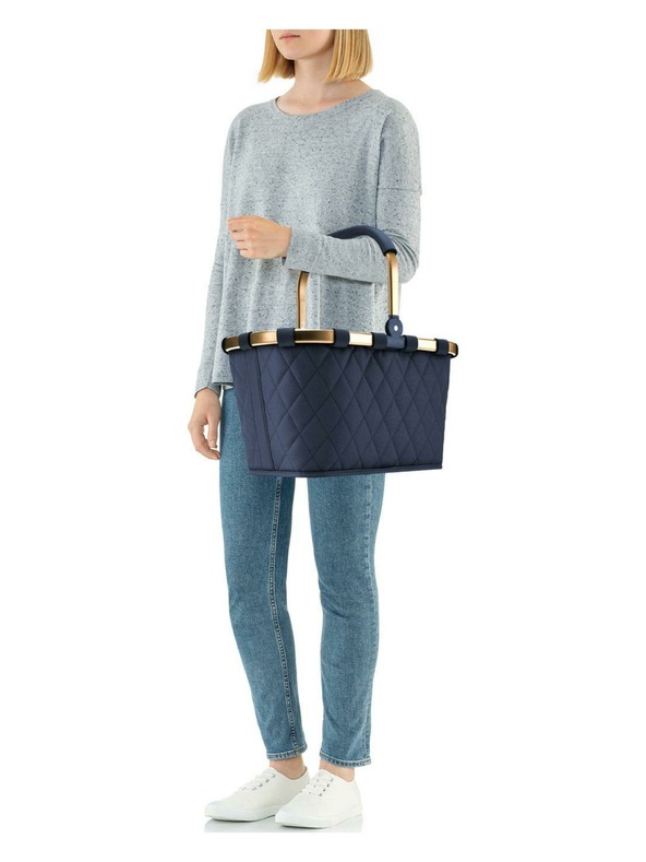 Reisenthel Brašna Reisenthel Carrybag Frame Rhombus Midnight Gold