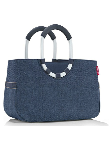 Reisenthel Brašna Reisenthel Loopshopper M Herringbone Dark Blue