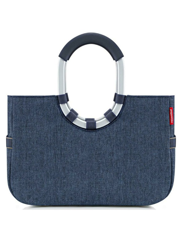Reisenthel Brašna Reisenthel Loopshopper M Herringbone Dark Blue