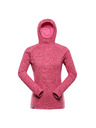 ALPINE PRO Dámská rychleschnoucí mikina ALPINE PRO ROLTA neon pink