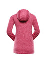 ALPINE PRO Dámská rychleschnoucí mikina ALPINE PRO ROLTA neon pink