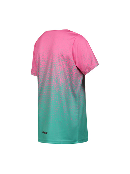 ALPINE PRO Dětské rychleschnoucí triko ALPINE PRO RIFO neon pink