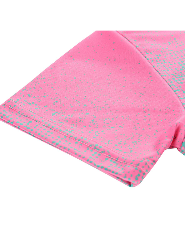 ALPINE PRO Dětské rychleschnoucí triko ALPINE PRO RIFO neon pink