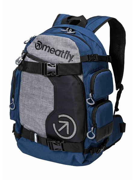 Meatfly Meatfly batoh Wanderer Blue / Grey Heather 28 L